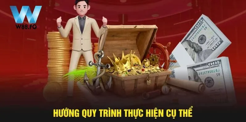 Rút Tiền W88 2 Hướng quy trình rút tiền W88 thực hiện cụ thể